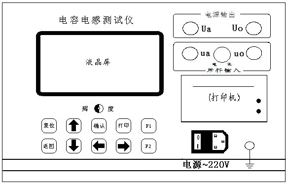 电容电感测试仪厂家面板 电容电感测试仪厂家面板
