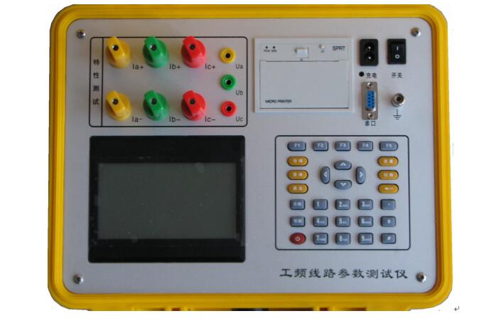 工频线路参数测试仪面板2